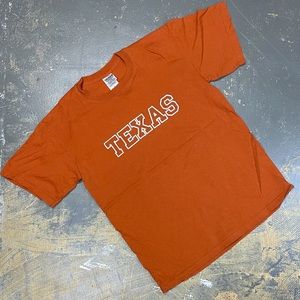 Texas Longhorns Shirt Football Medium University Basketball Orange